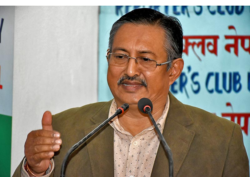 Home Minister Khand congratulates Gandaki new chief Gurung