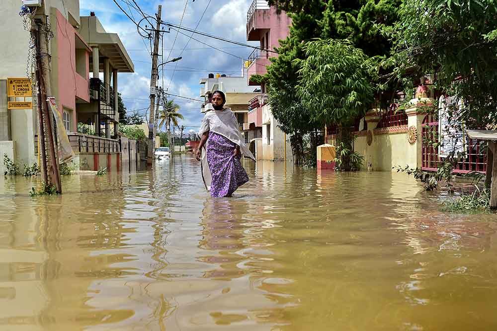 Over 150 houses waterlogged