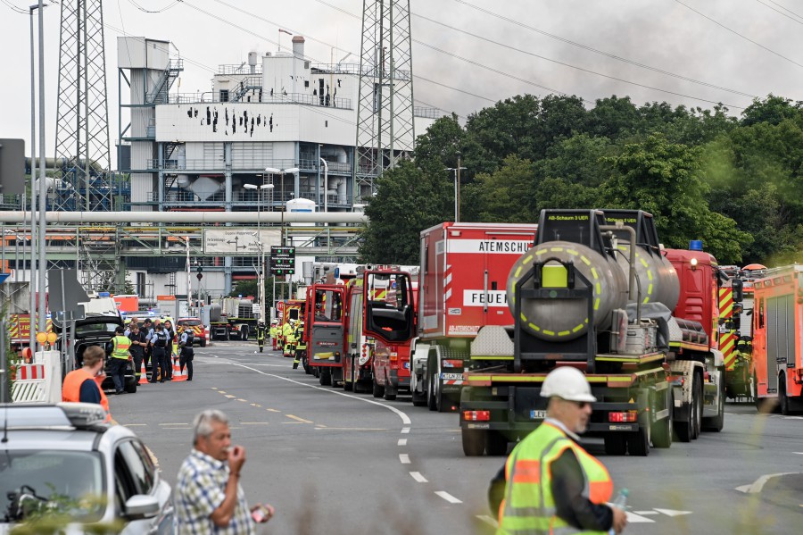 At least 2 injured, 5 missing in Germany chemical site blast: media