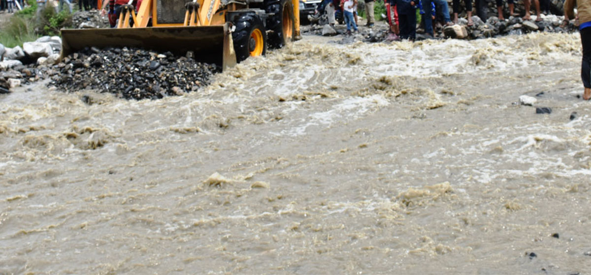 Three persons go missing when rivulet sweeps away a vehicle
