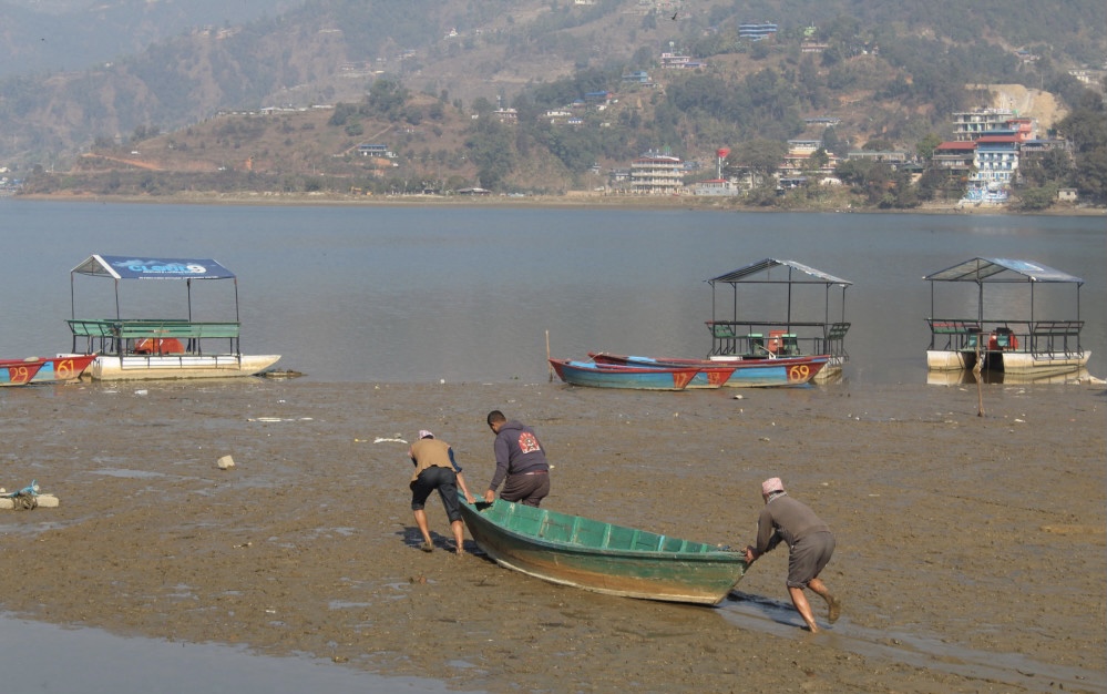 Condition of Phewa Lake