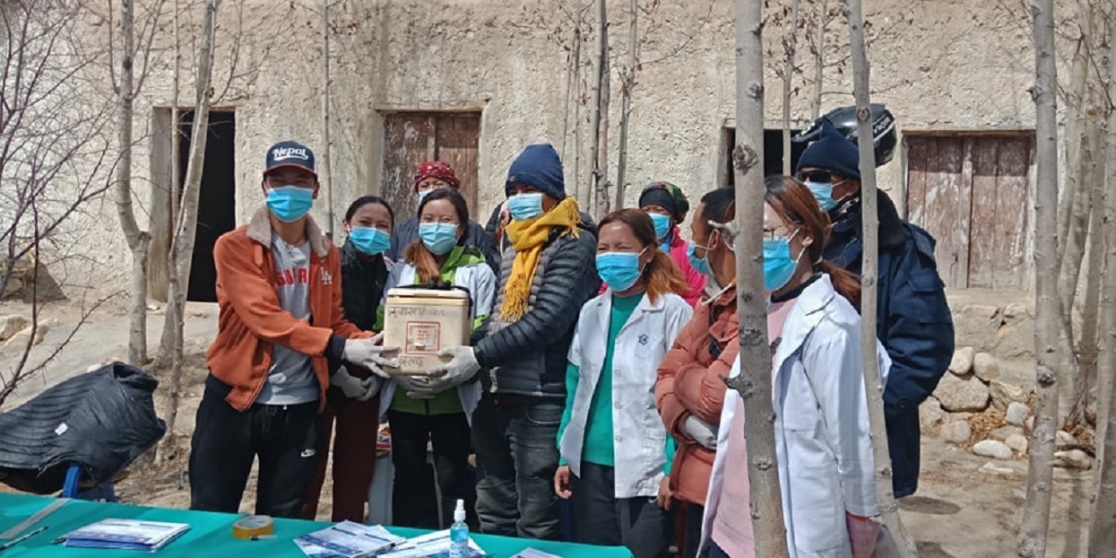 Corona’s vaccine reached across the Himalayas