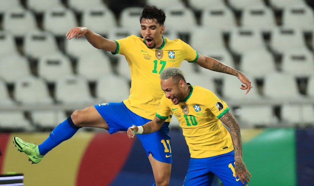 Brazil in Copa America final