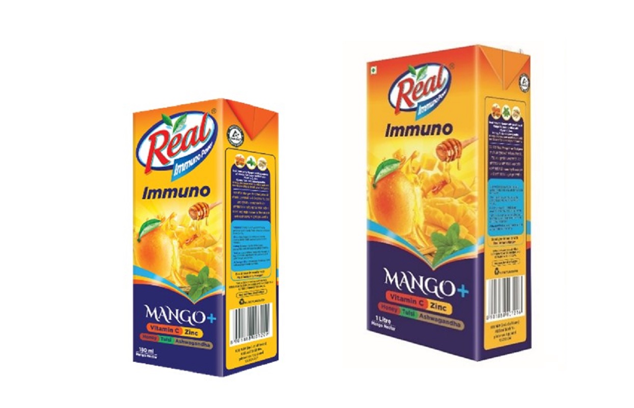 Dabur Nepal’s ‘Real Immuno Mango Plus’ juice in the market