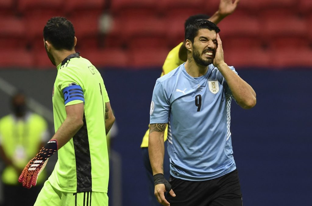 Colombia in the semifinals, Uruguay out
