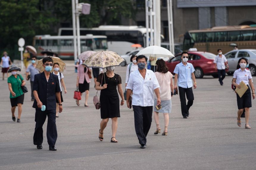 North Korea’s capital swelters in heatwave