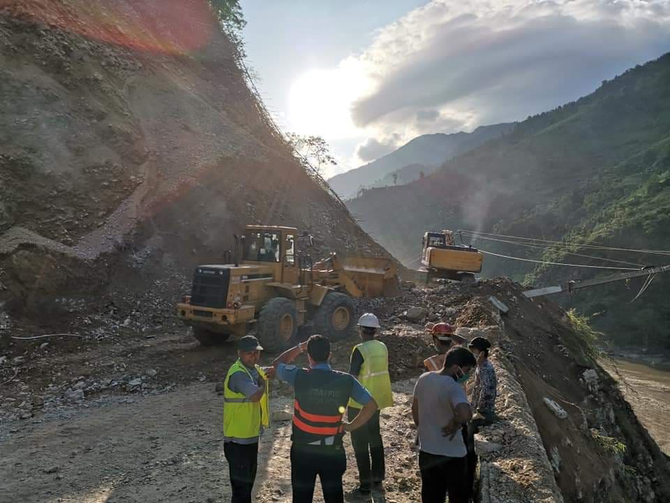 Landslide at Panchkilo: Narayangadh-Muglin  road section blocked