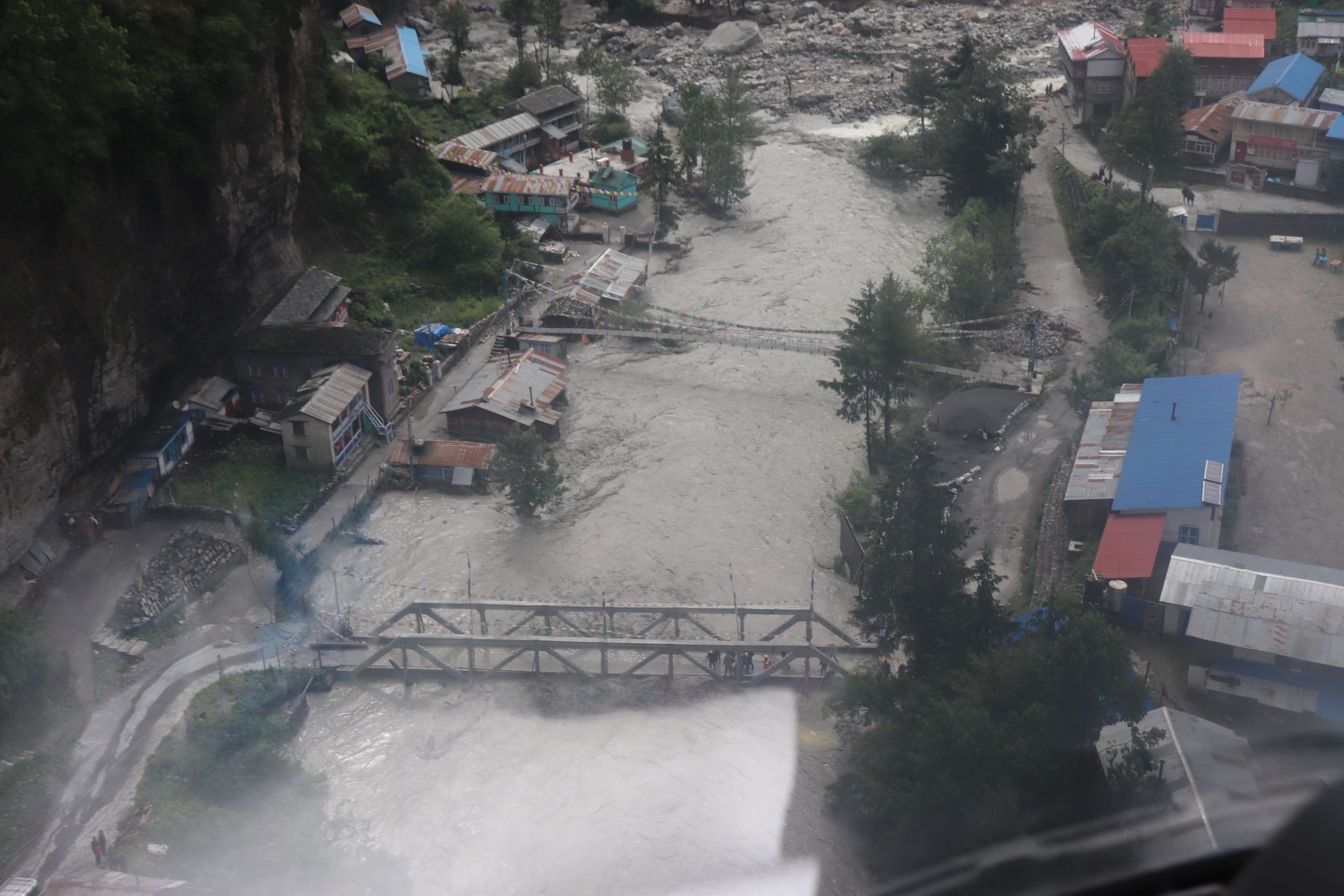 Upper Manang lost contact with the district headquarters Chame