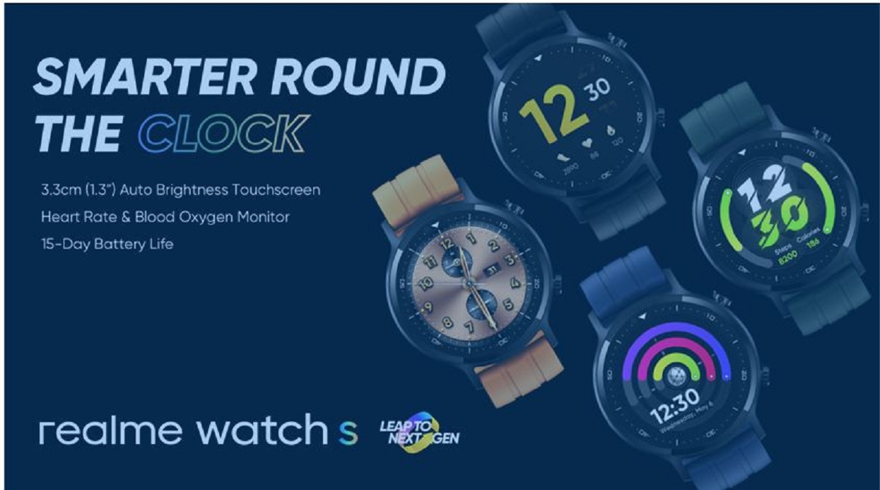 Realme Watch ‘S’ made public, what’s the price?