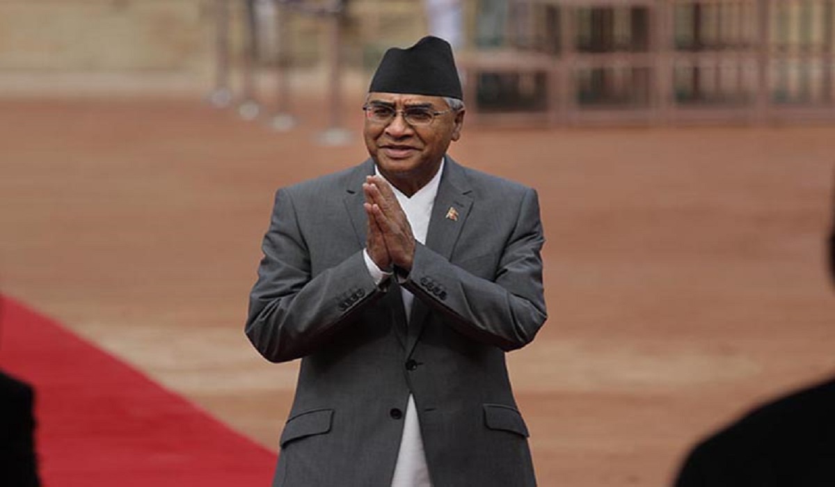 Deuba appointed as Prime Minister and will be sworn in at 6 p.m.