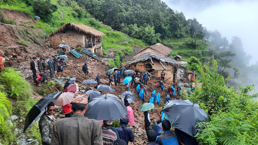 Landslide-buried body recovered after 11 hours