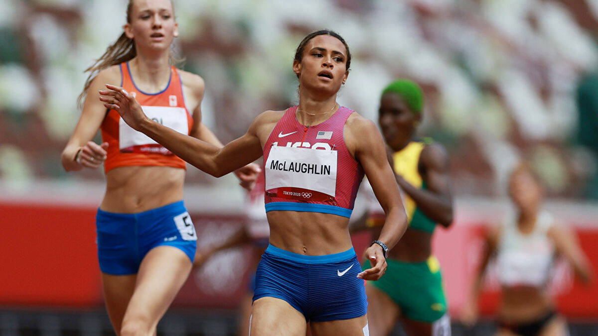 U.S. runner McLaughlin wins women’s 400m hurdles with new world record at Tokyo Olympics