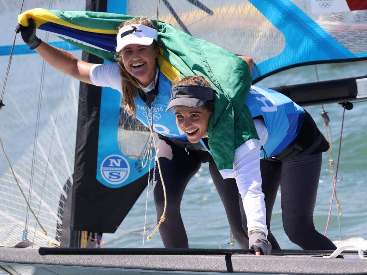 Brazil wins sailing women’s 49er FX gold at Tokyo Olympics