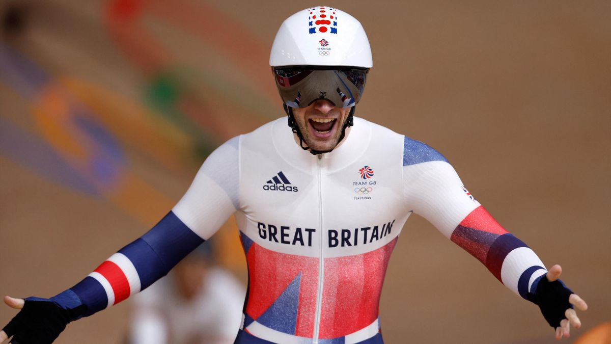 British cyclist Kenny wins men’s keirin at Tokyo Olympics