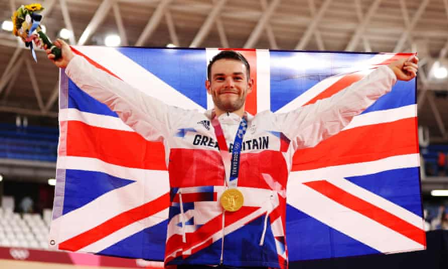 British cyclist Walls wins cycling track men’s omnium at Tokyo Olympics