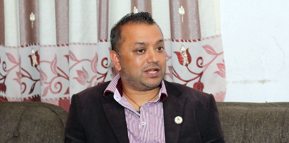 Gagan Thapa also opposed against the ordinance brought by Deuba