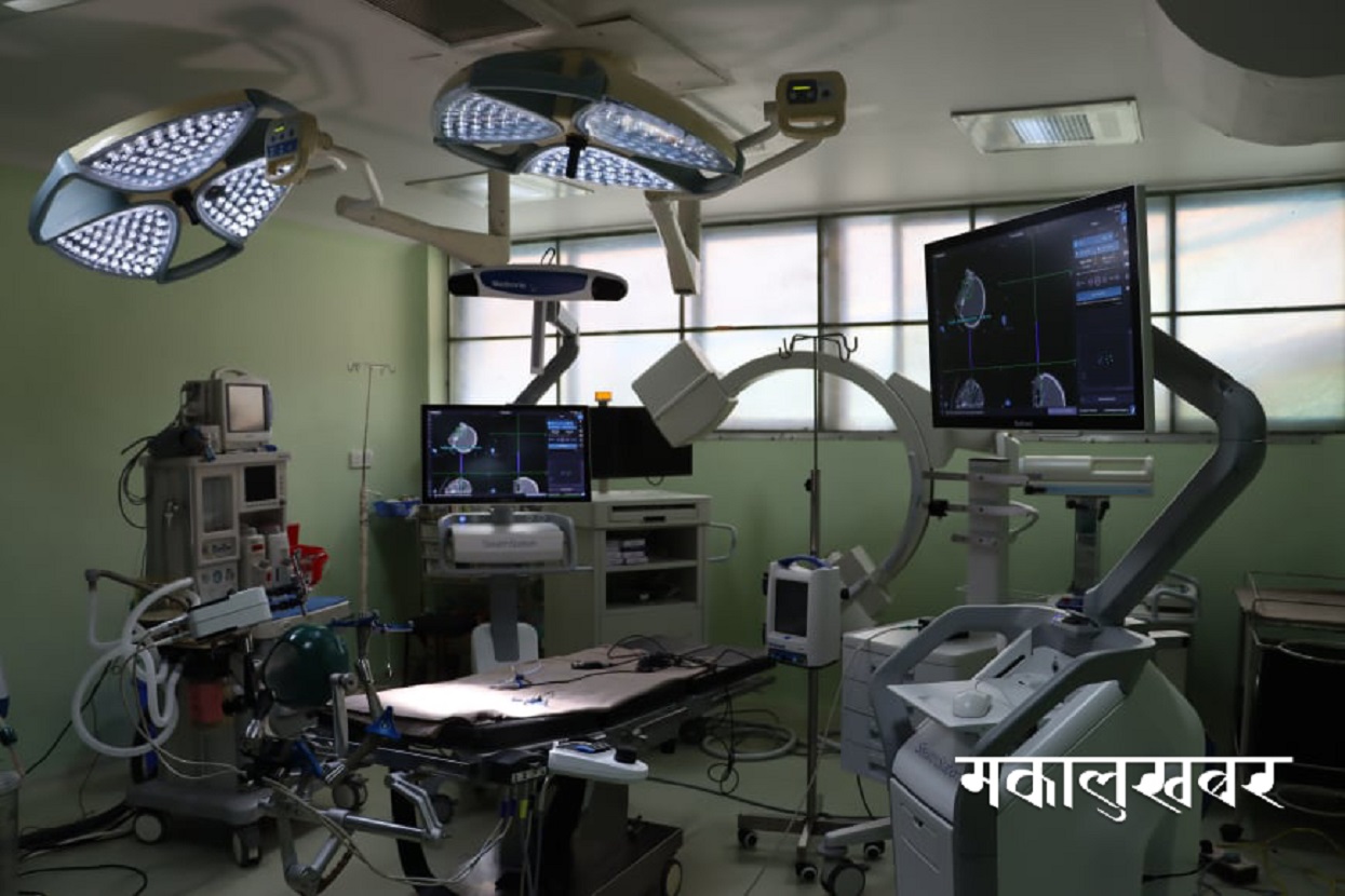 Robotic surgery at KMC for the first time in Nepal