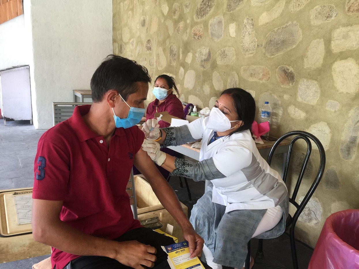 Pokhara tourism entrepreneurs get vaccinated