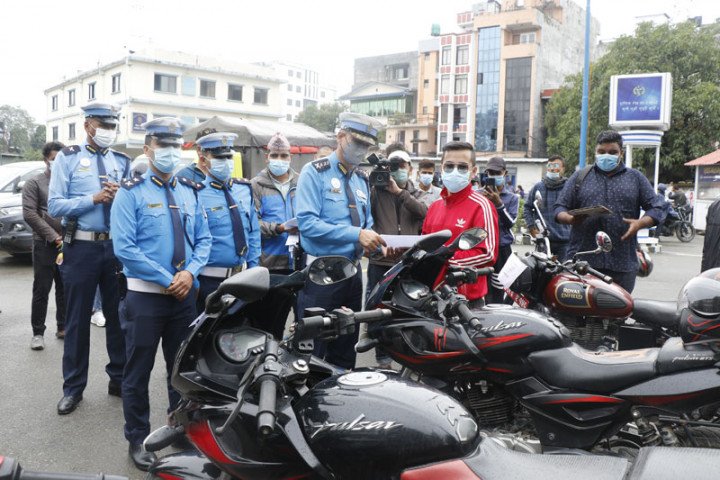 The 24 missing motorcycles were found and handed over to the concerned rich