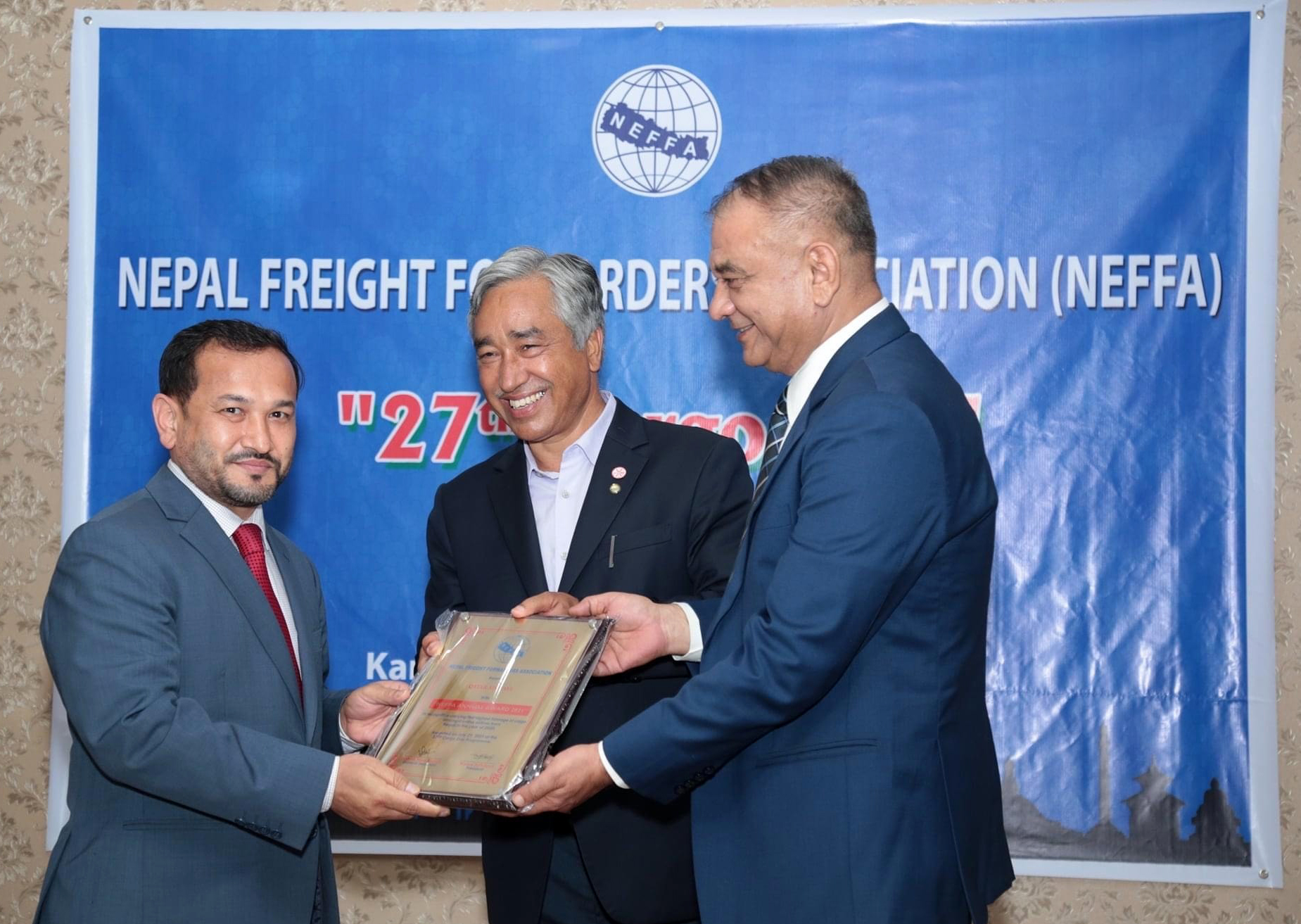 Qatar Airways Cargo Receives an Award for the Highest Cargo Uplift  from Nepal