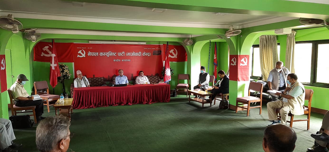 Maoist standing committee meeting continues