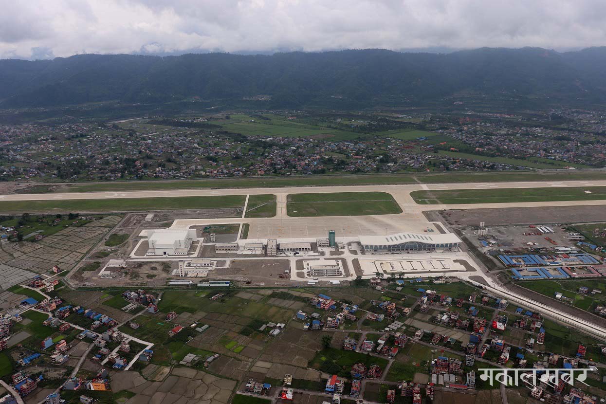 The airport still has to acquire land