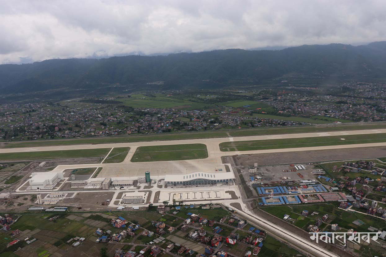 Airport in Pokhara getting ready, but  with concerns on future of paragliding