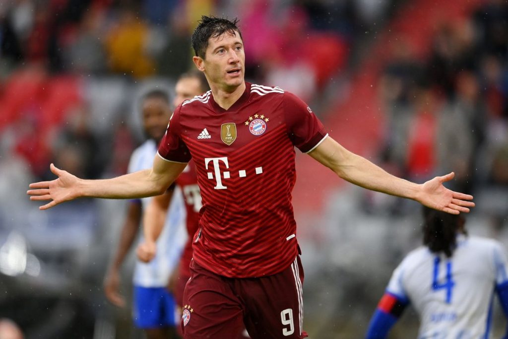 Lewandowski’s hat-trick gave Bayern a great victory