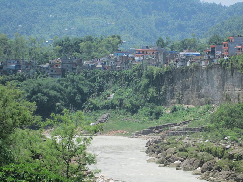 Seti River erosion puts 8 villages at risk