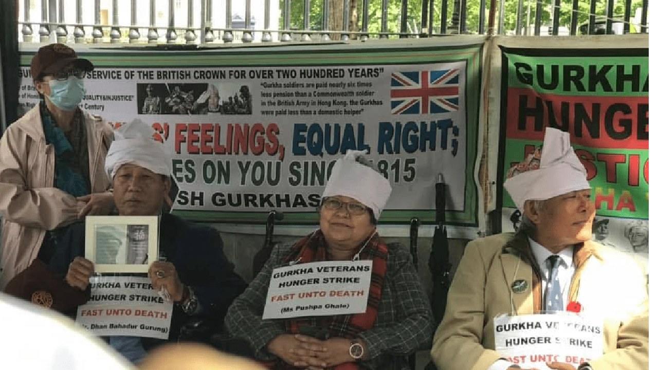 UK opposition party expresses solidarity for ex-Gurkhas’ hunger strike