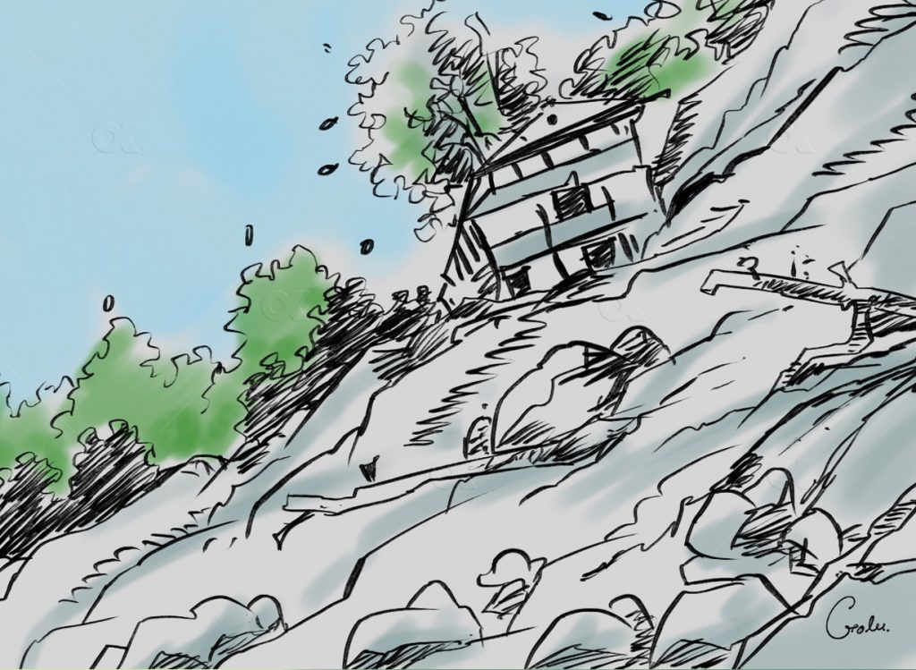 Man killed in landslide