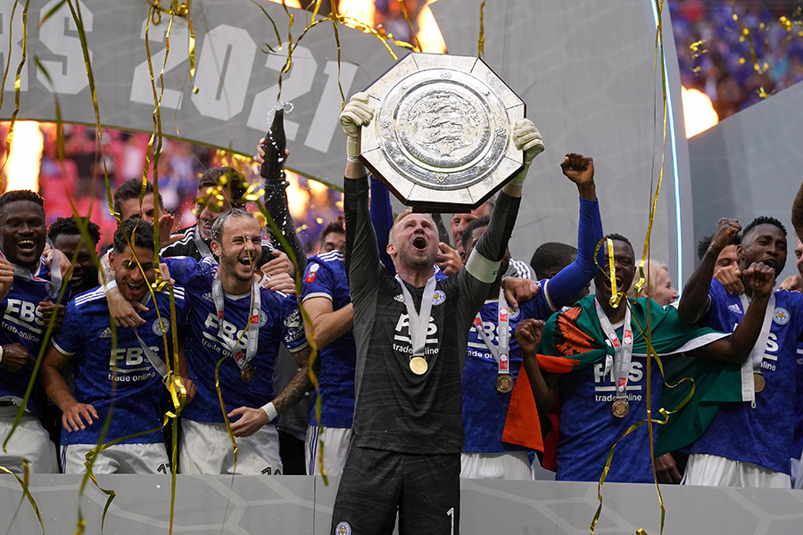 Leicester beat Manchester City to win the Community Shield