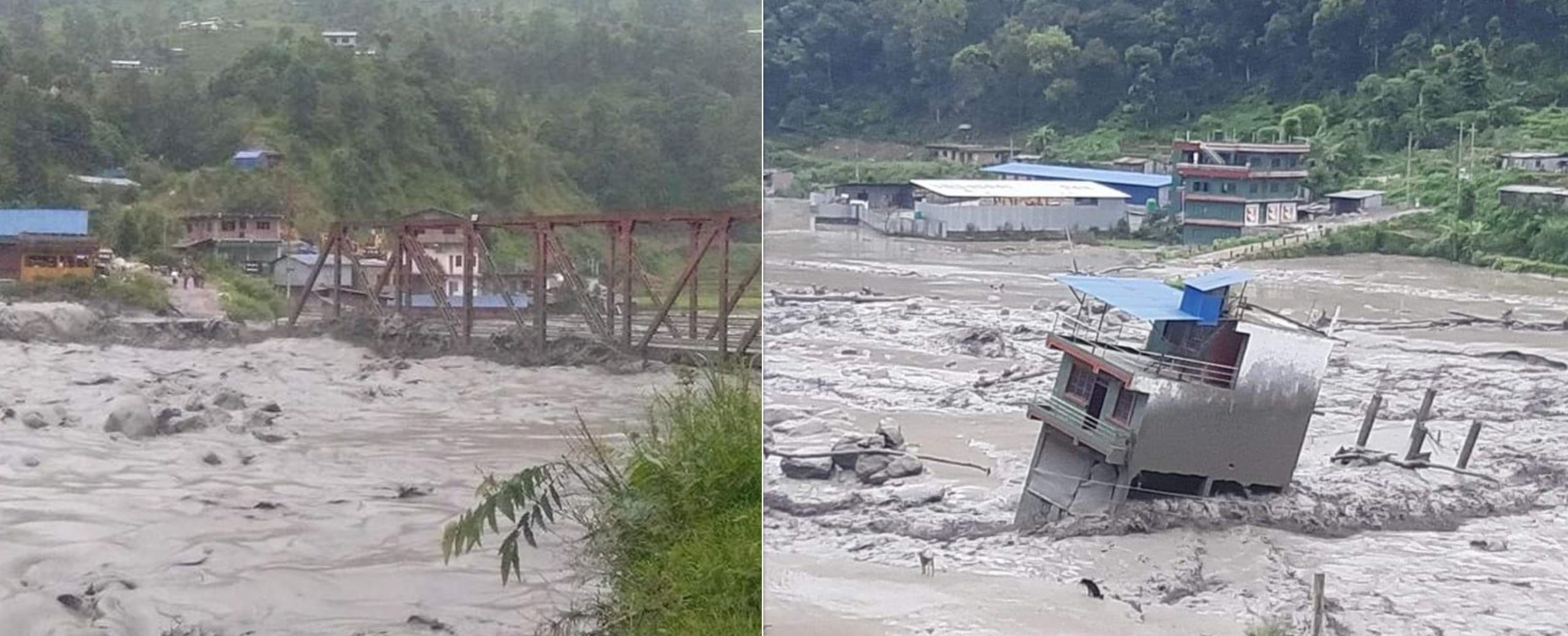 Melamchi floods have washed away 60 houses