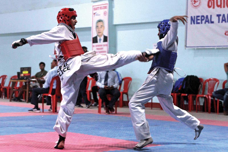 Nepali players hit gold in Taekwondo Poomsae