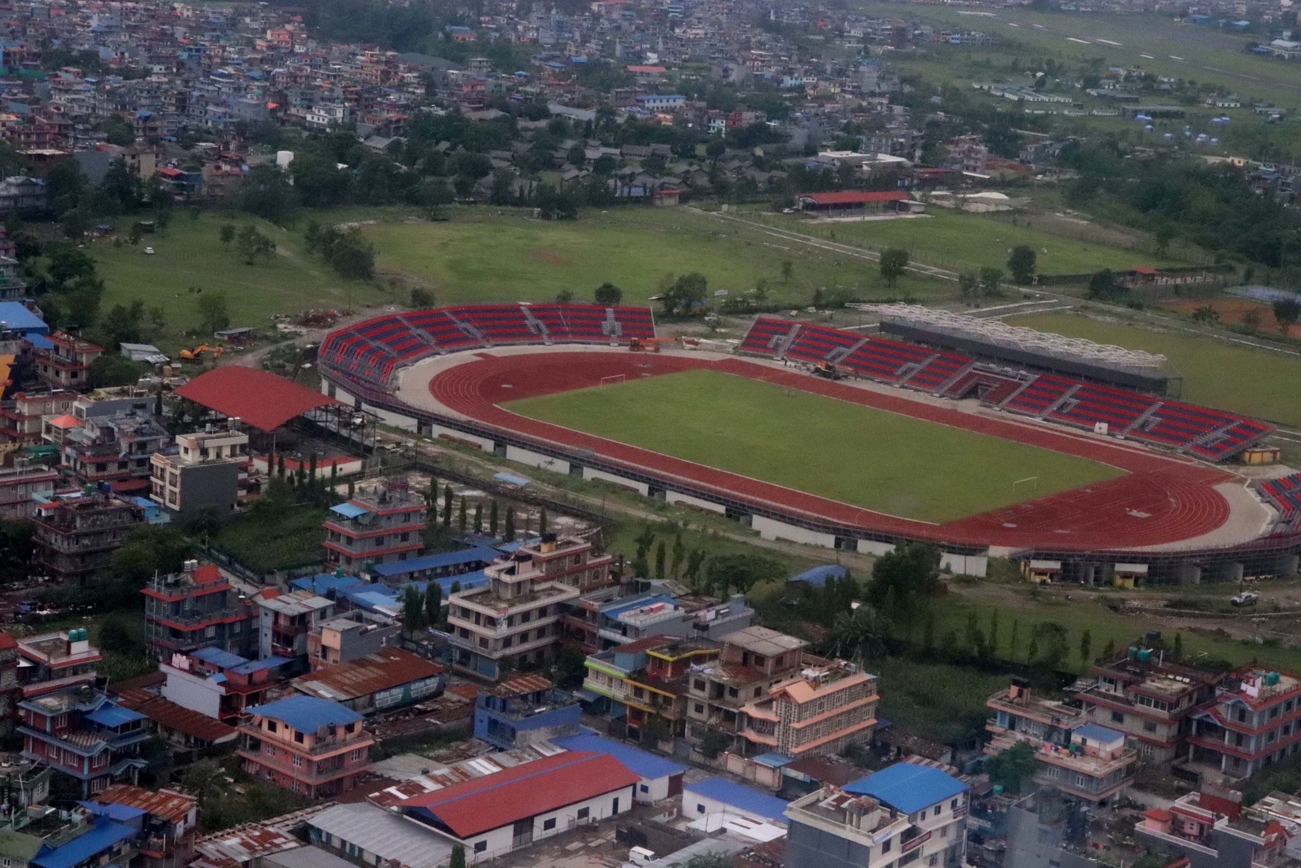 Friendly match between Nepal and Bangladesh in Pokhara