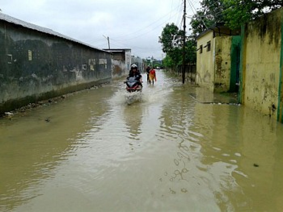 State capital Dhangadhi inundated