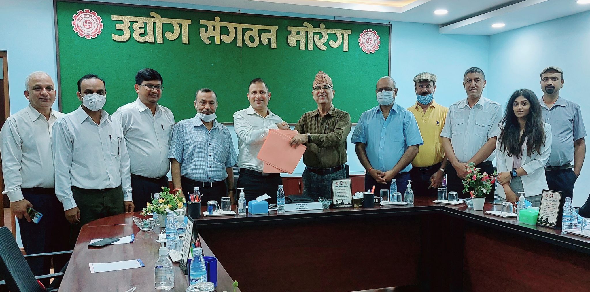 Agreement to operate Mahendra Golchha Industrial Study Center