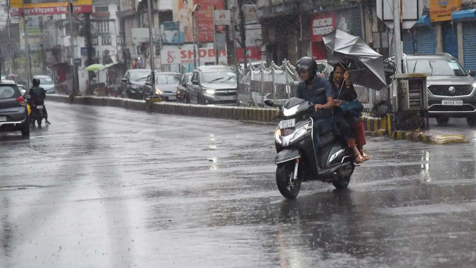 Light to moderate rainfall forecast in most places