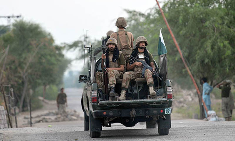 10 terrorists killed in military operation in NW Pakistan