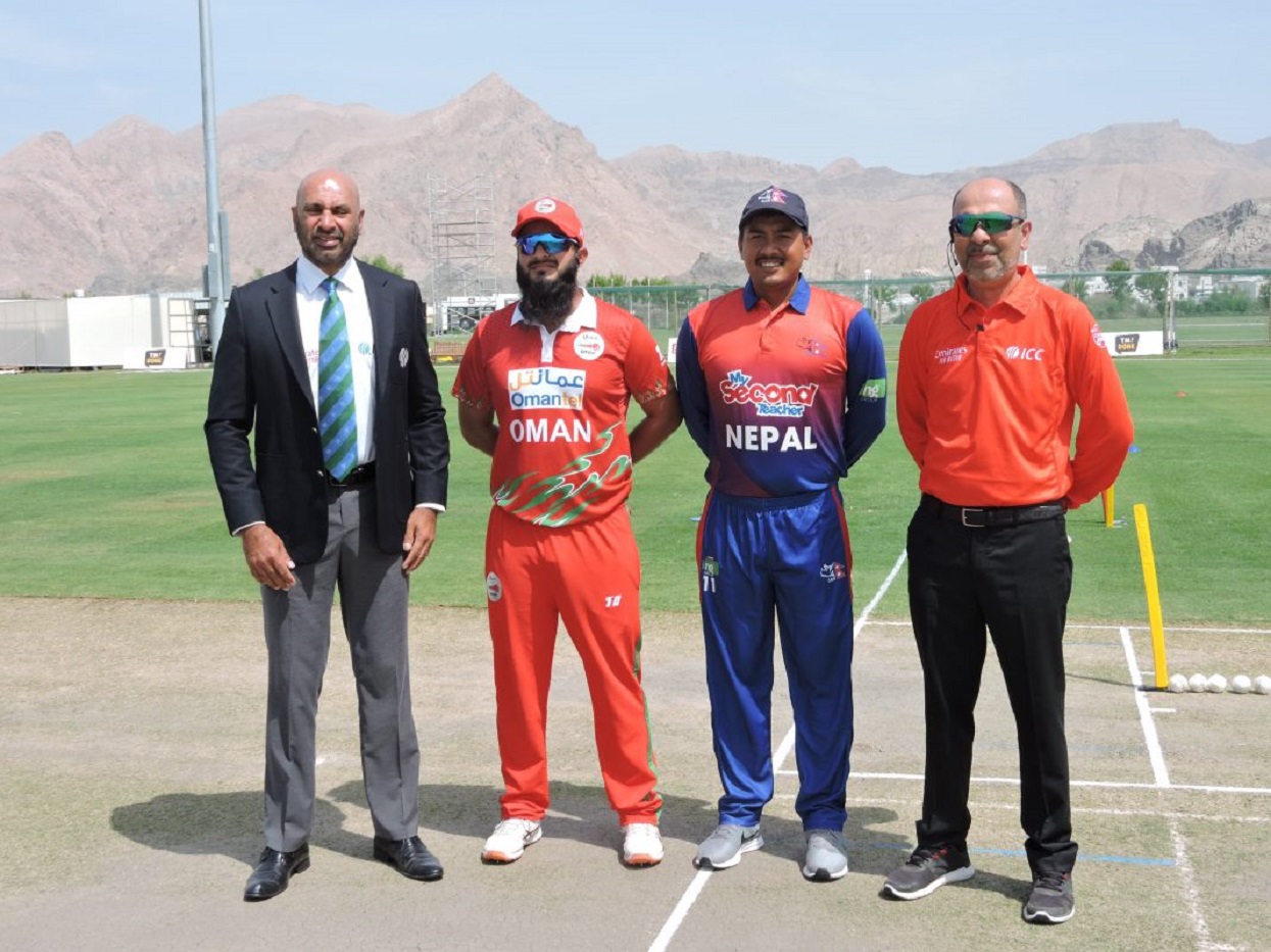 Nepal lost to Oman by 5 wickets