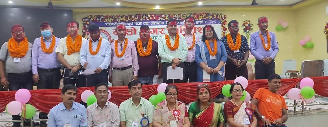 Budathoki is the chairman of Biratnagar PABSON