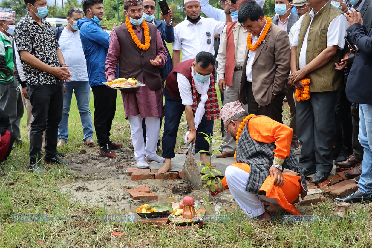 Candidates for Bishwa Prakash after reaching BP Museum [Photos]