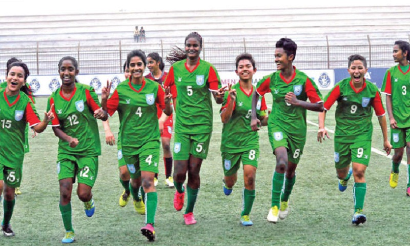 Bangladesh’s football team arrives Nepal to play friendly match