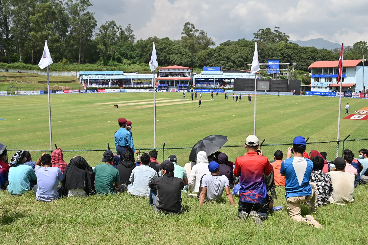 EPL: Chitwan fielding against Biratnagar
