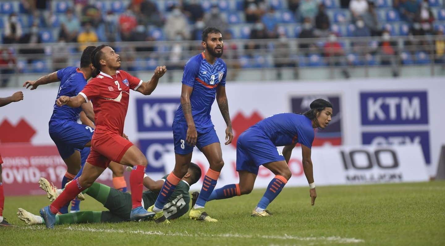 Second friendly match between Nepal and India is being played today