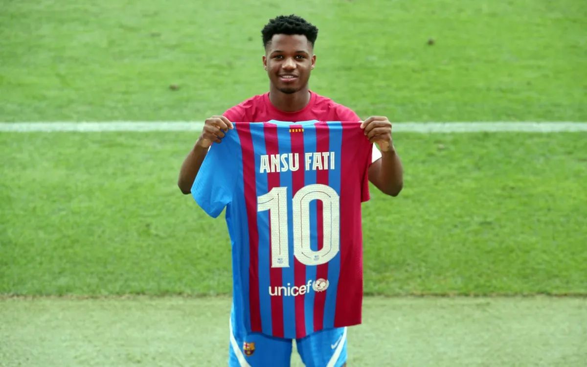 Ansu Fati to wear the number 10 jersey