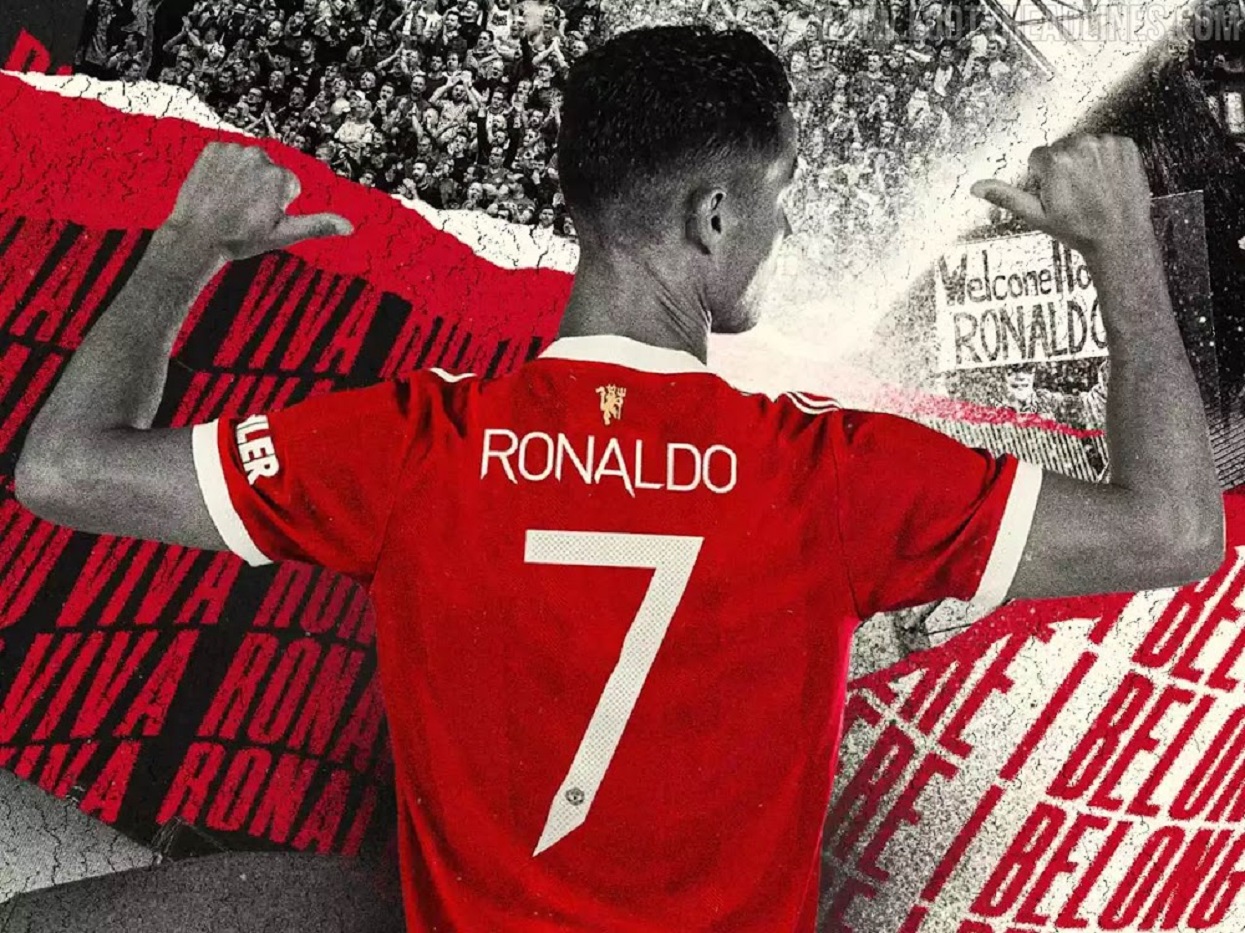 Ronaldo to wear the number 7 Jersey for Man Utd