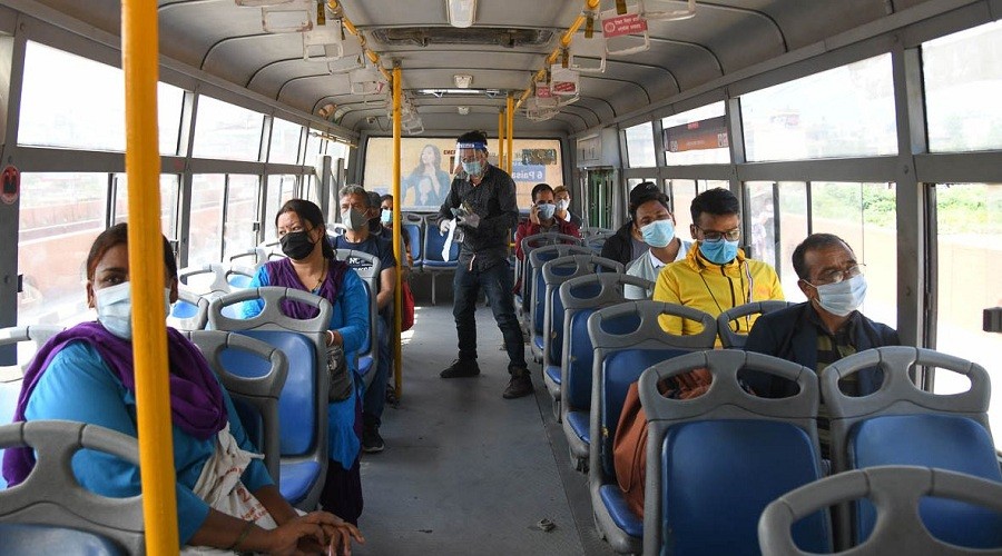 Passengers without masks are not allowed to travel