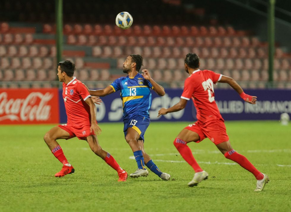 SAFF Championship Football: Nepal defeats Sri Lanka