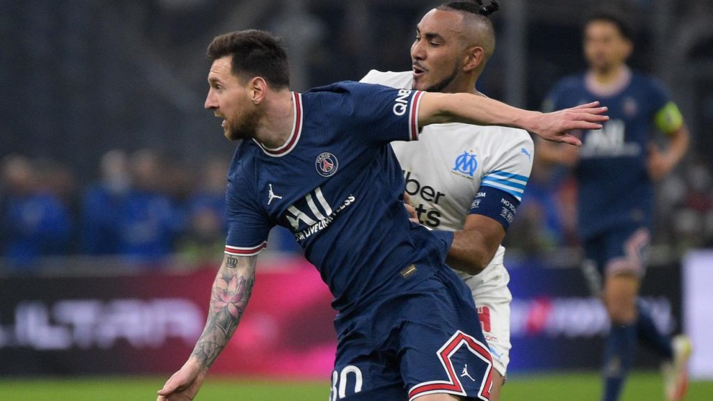 PSG and Marseille played a goalless draw